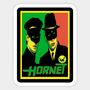 Green Hornet poster Sticker